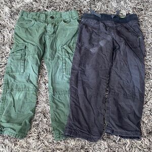 Boys H&M lined cozy cargo style pants gently used 3-4 years.